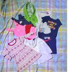 Baby Girl Clothes Bundle Gymboree Carters Nike H&M 12-18 Months 10 Piece Lot